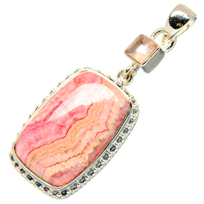 Rhodochrosite Pendants handcrafted by Ana Silver Co - PD19185