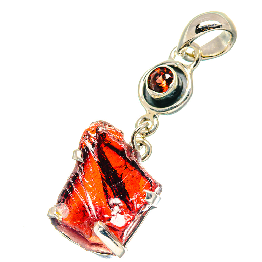 Garnet Pendants handcrafted by Ana Silver Co - PD19198