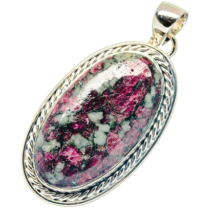 Russian Eudialyte Pendants handcrafted by Ana Silver Co - PD19200