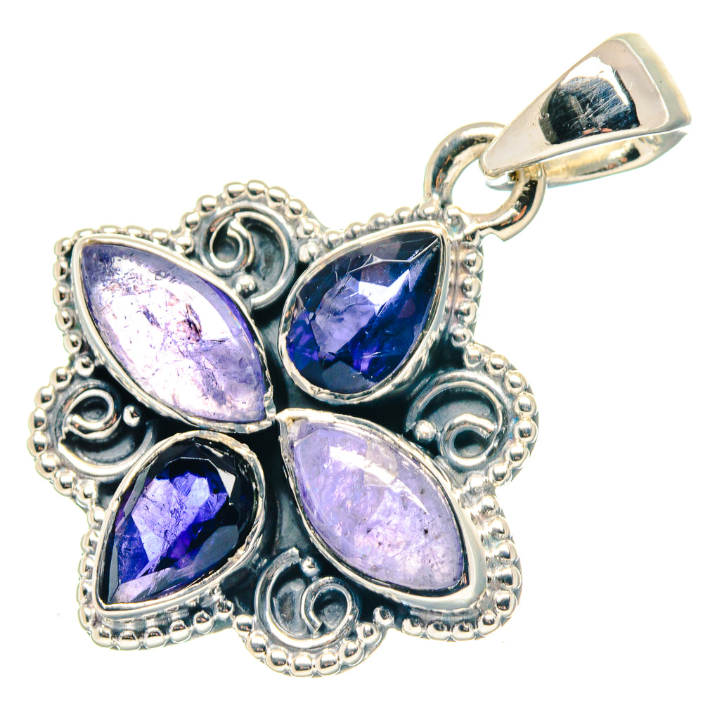 Tanzanite Pendants handcrafted by Ana Silver Co - PD19203