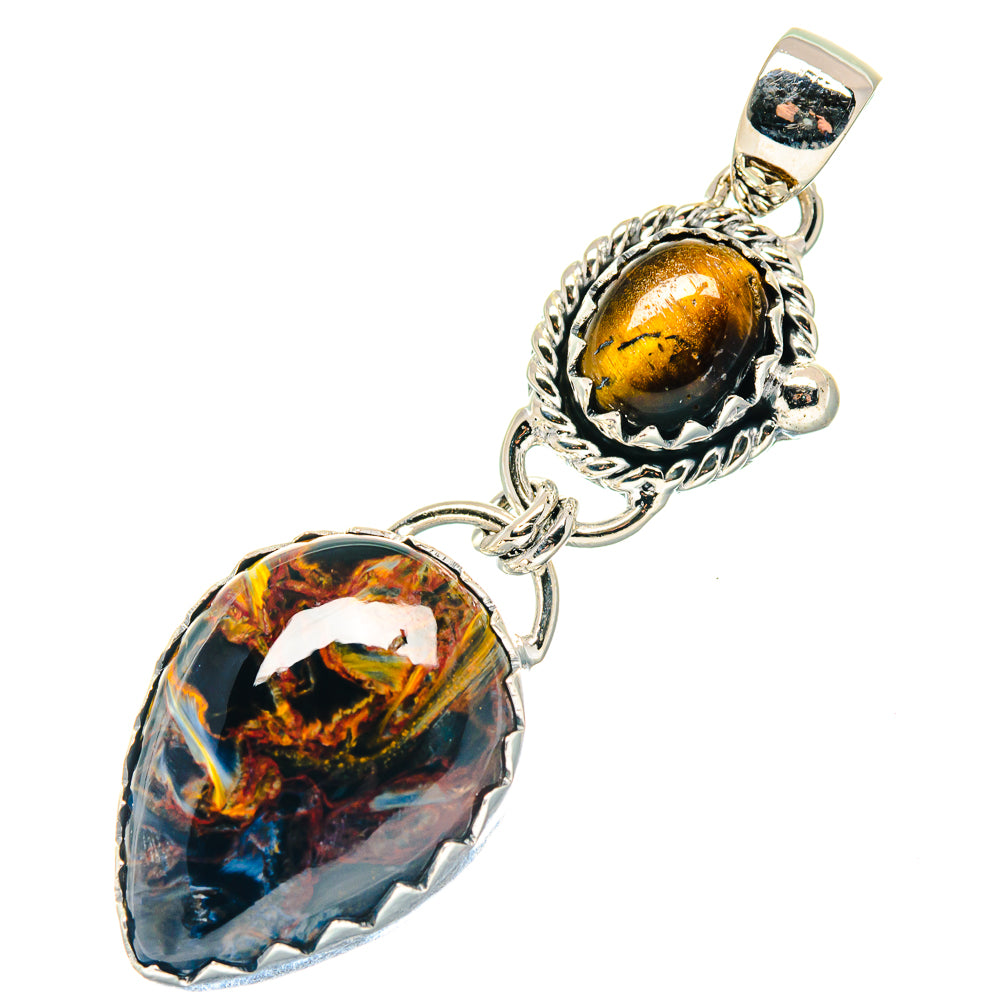 Pietersite Pendants handcrafted by Ana Silver Co - PD19213