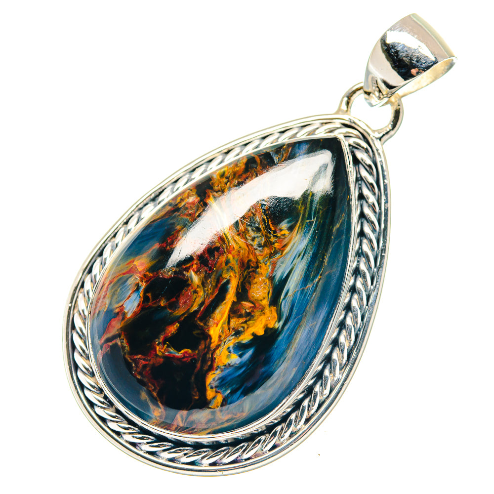 Pietersite Pendants handcrafted by Ana Silver Co - PD19218