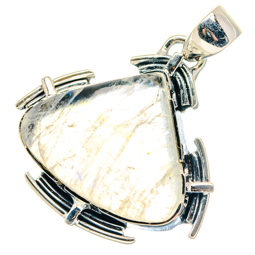Rainbow Moonstone Pendants handcrafted by Ana Silver Co - PD19229