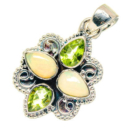 Ethiopian Opal Pendants handcrafted by Ana Silver Co - PD19238