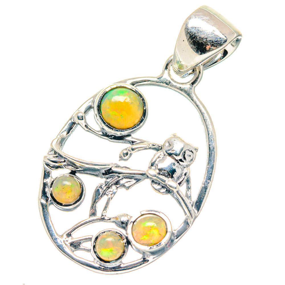 Ethiopian Opal Pendants handcrafted by Ana Silver Co - PD19240