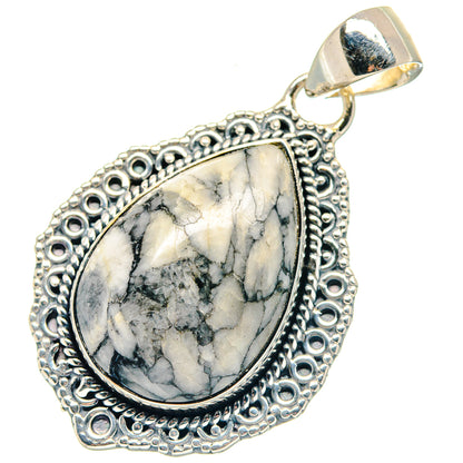 Pinolith Jasper Pendants handcrafted by Ana Silver Co - PD19241