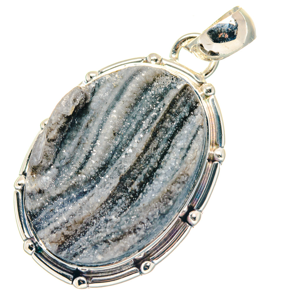 Desert Druzy Pendants handcrafted by Ana Silver Co - PD19243 - Photo 2
