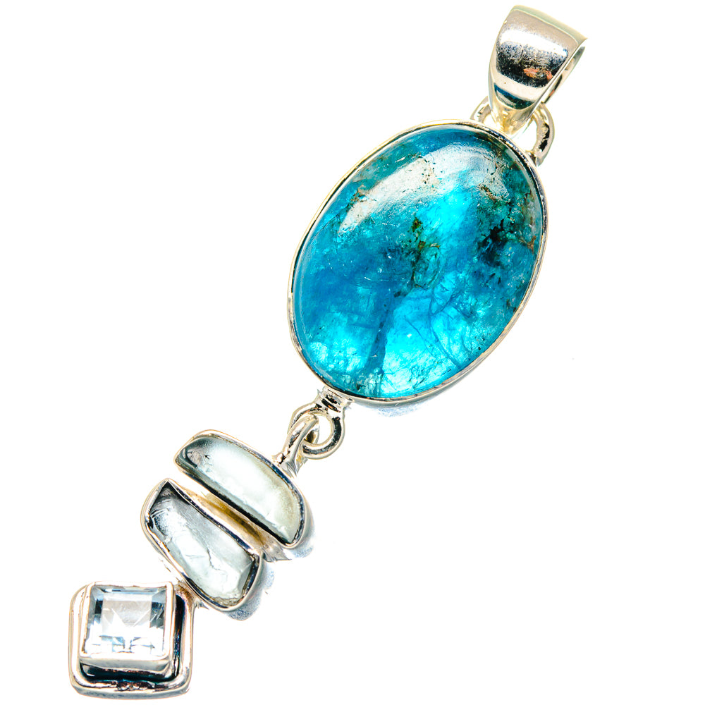 Apatite Pendants handcrafted by Ana Silver Co - PD19253