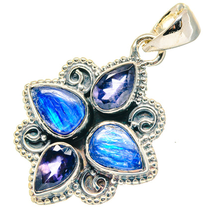 Kyanite Pendants handcrafted by Ana Silver Co - PD19259