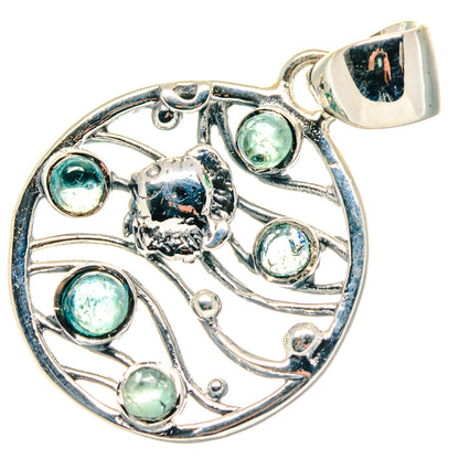 Aquamarine Pendants handcrafted by Ana Silver Co - PD19260