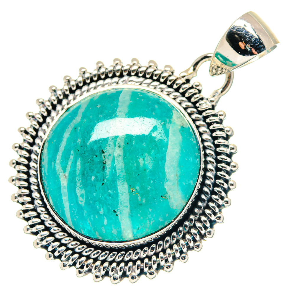 Amazonite Pendants handcrafted by Ana Silver Co - PD19262