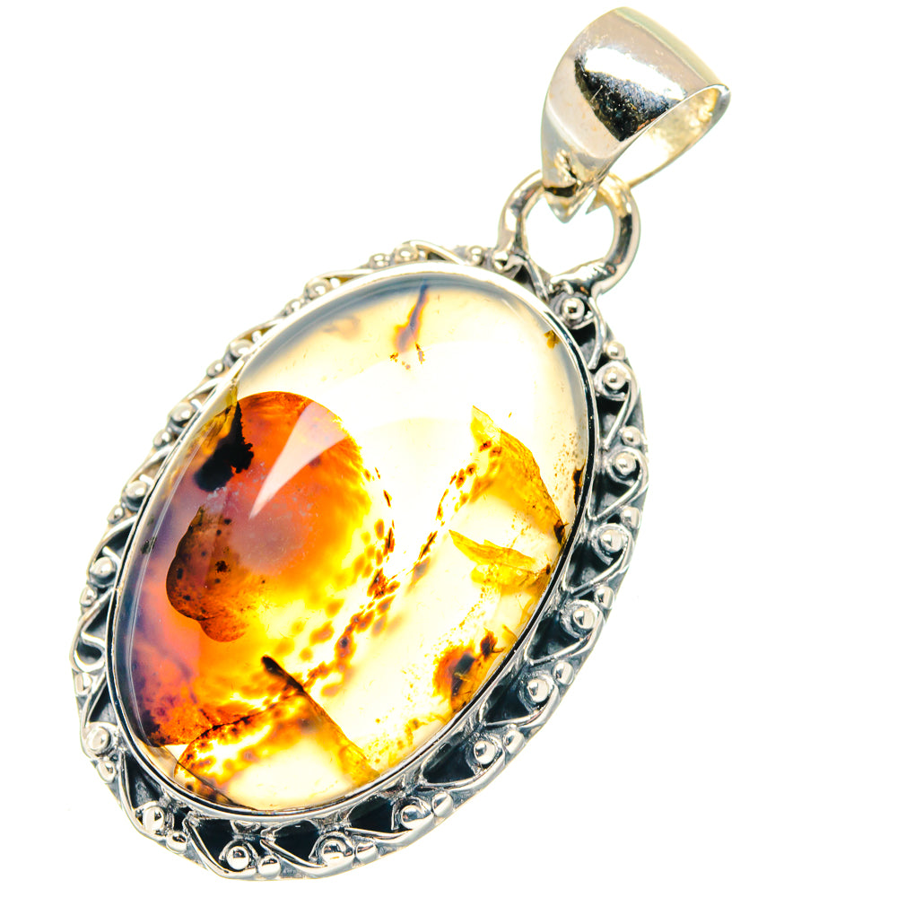 Montana Agate Pendants handcrafted by Ana Silver Co - PD19277