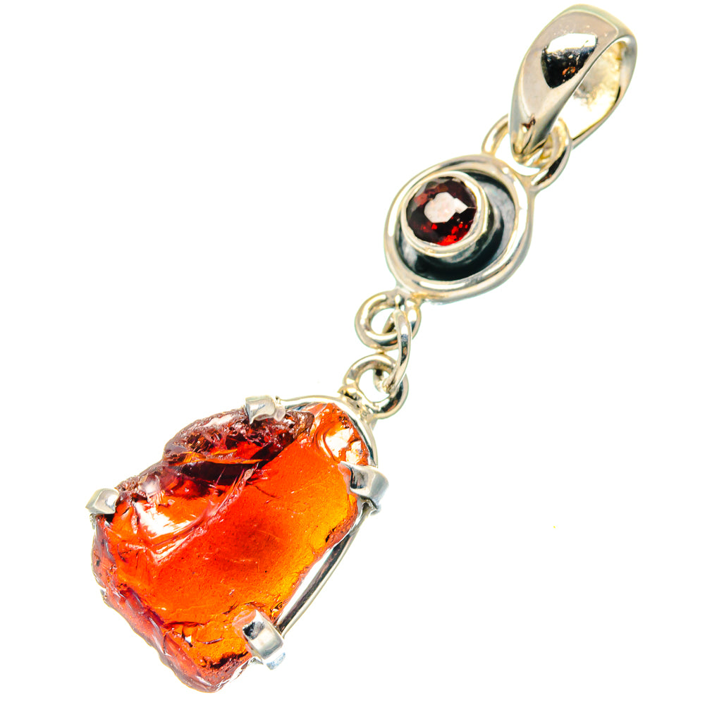 Garnet Pendants handcrafted by Ana Silver Co - PD19301