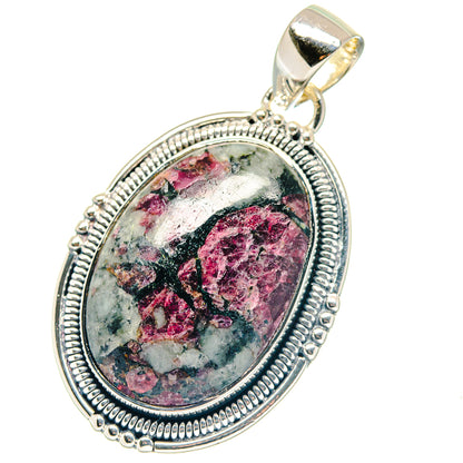 Russian Eudialyte Pendants handcrafted by Ana Silver Co - PD19303