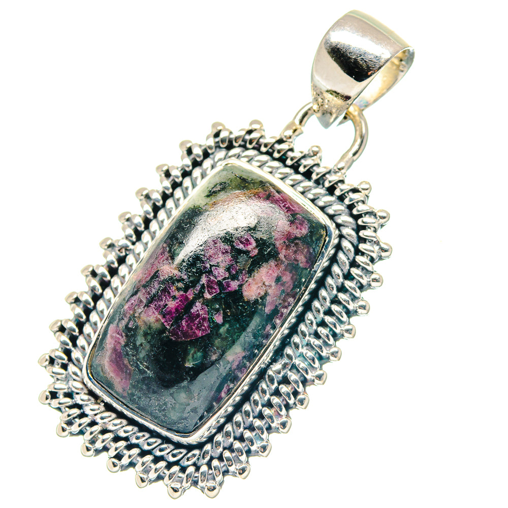 Russian Eudialyte Pendants handcrafted by Ana Silver Co - PD19304