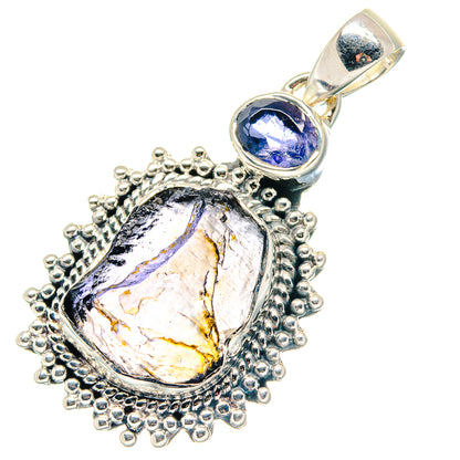 Tanzanite Pendants handcrafted by Ana Silver Co - PD19306