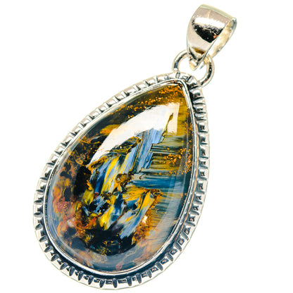 Pietersite Pendants handcrafted by Ana Silver Co - PD19314