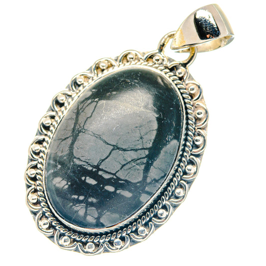 Picasso Jasper Pendants handcrafted by Ana Silver Co - PD19316