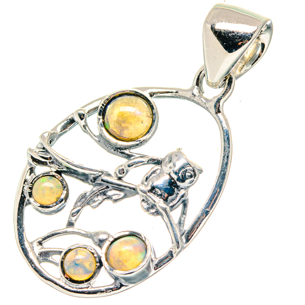 Ethiopian Opal Pendants handcrafted by Ana Silver Co - PD19328
