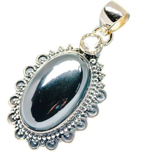 Hematite Pendants handcrafted by Ana Silver Co - PD19330