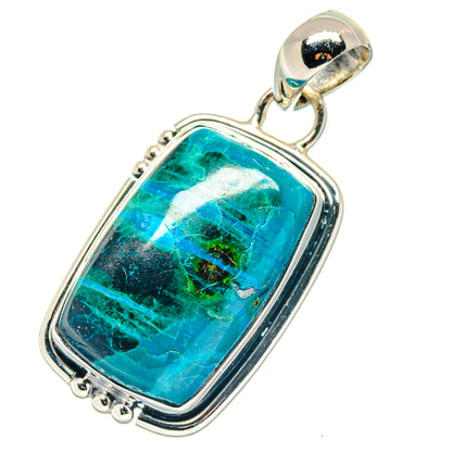 Chrysocolla Pendants handcrafted by Ana Silver Co - PD19334