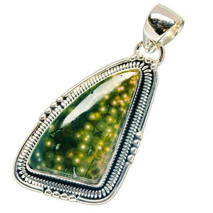 Ocean Jasper Pendants handcrafted by Ana Silver Co - PD19348