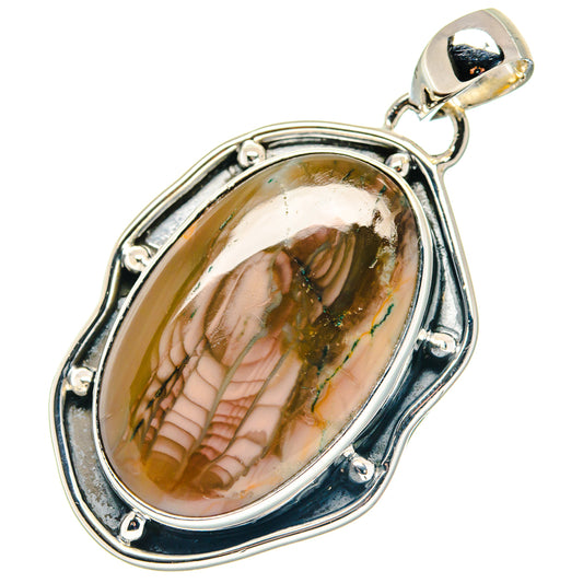 Willow Creek Jasper Pendants handcrafted by Ana Silver Co - PD19360