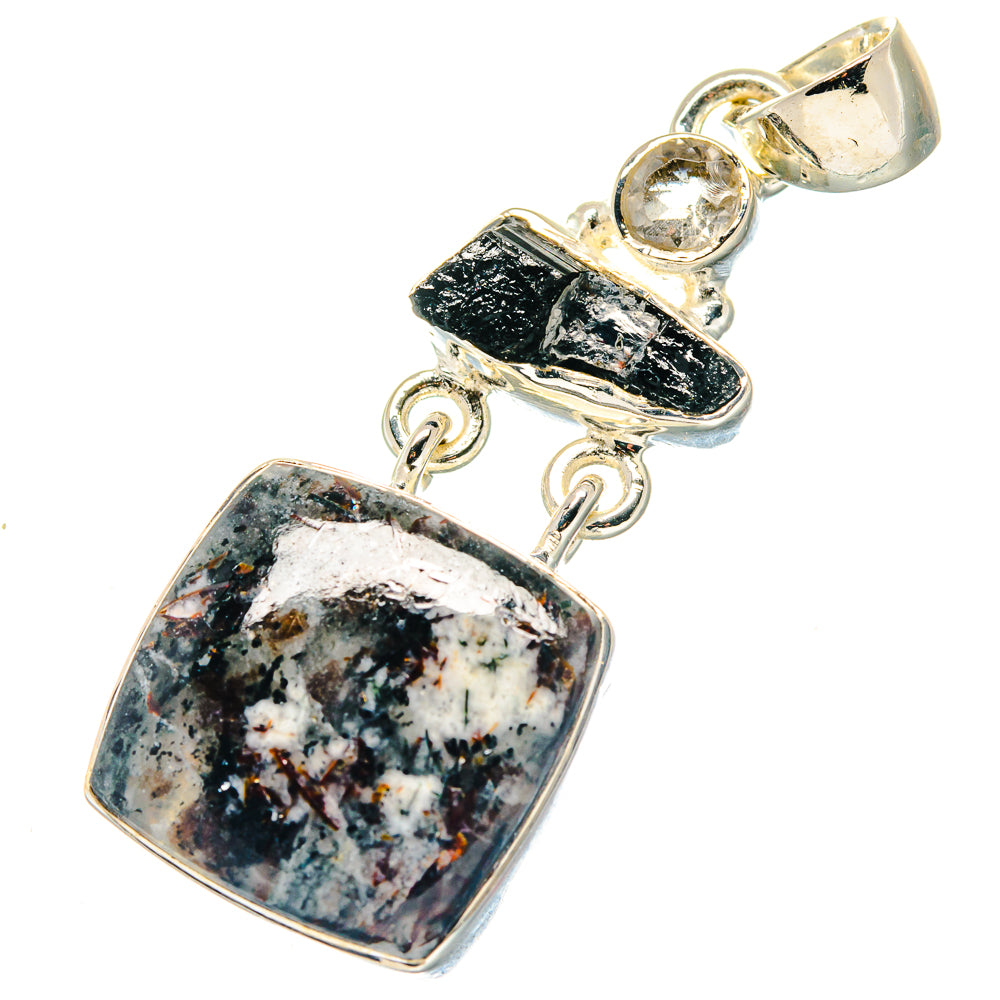 Astrophyllite Pendants handcrafted by Ana Silver Co - PD19364