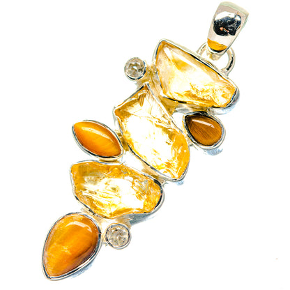 Citrine Pendants handcrafted by Ana Silver Co - PD19370