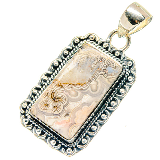 Picasso Jasper Pendants handcrafted by Ana Silver Co - PD19404