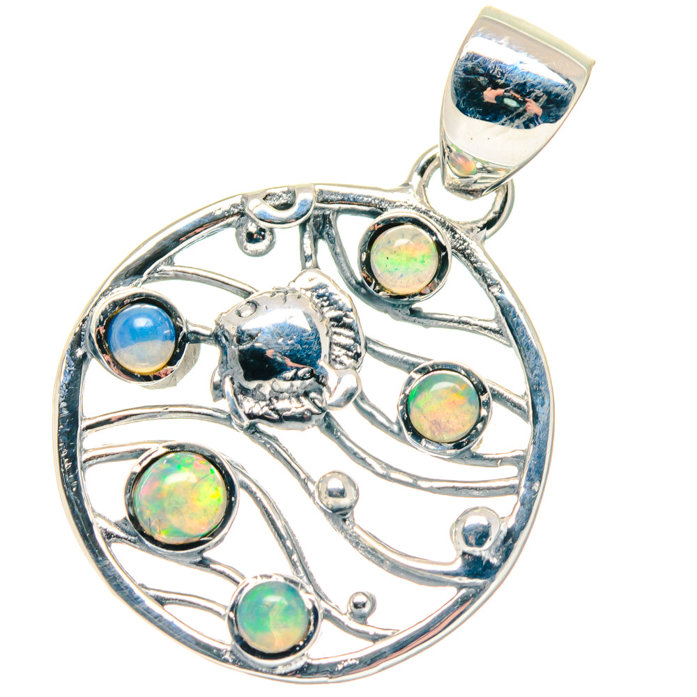 Larimar, Blue Topaz Rings handcrafted by Ana Silver Co - PD19412
