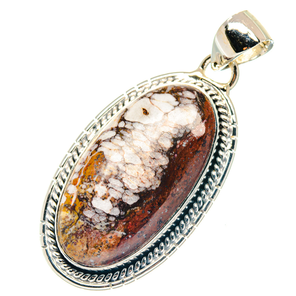 Apatite, Blue Topaz Pendants handcrafted by Ana Silver Co - PD19438