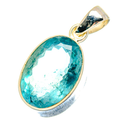 Aquamarine Earrings handcrafted by Ana Silver Co - PD19456