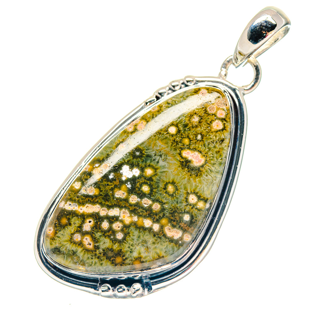 Aquamarine Pendants handcrafted by Ana Silver Co - PD19461