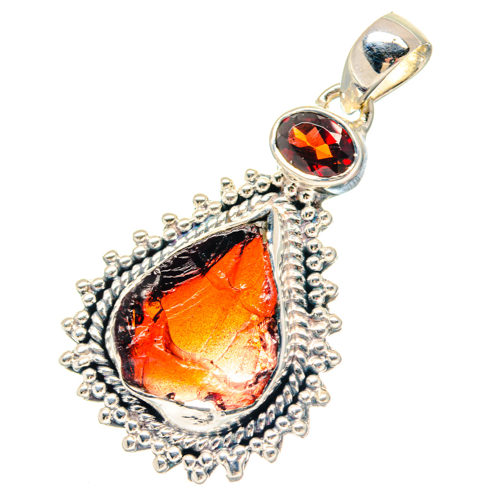 Unakite Pendants handcrafted by Ana Silver Co - PD19488