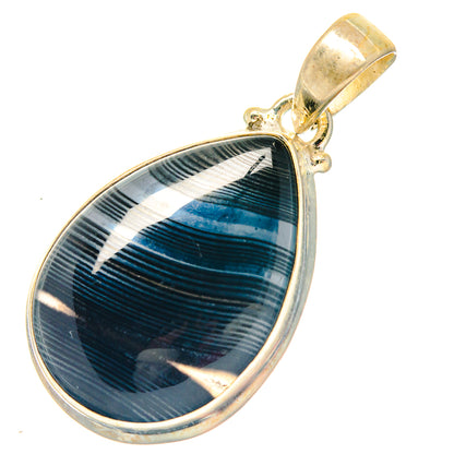 Black Tourmaline Pendants handcrafted by Ana Silver Co - PD19511