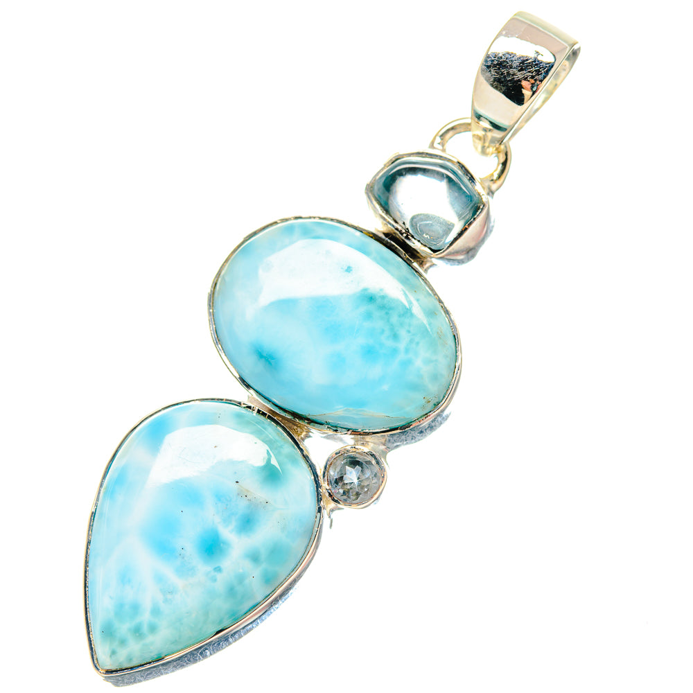 Amazonite Pendants handcrafted by Ana Silver Co - PD19530