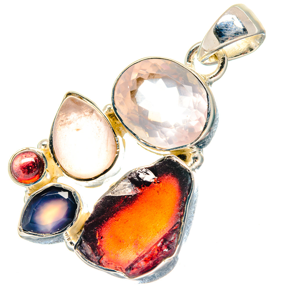 Labradorite Pendants handcrafted by Ana Silver Co - PD19565