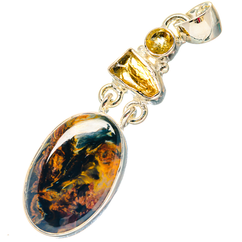 Brecciated Mookaite Pendants handcrafted by Ana Silver Co - PD19577