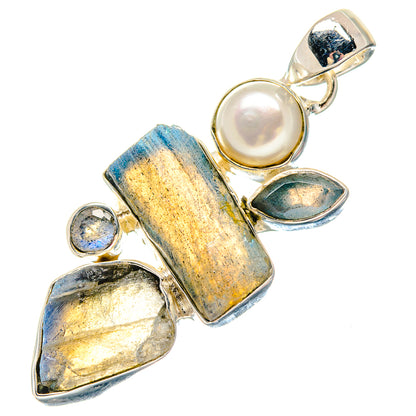 Sodalite Pendants handcrafted by Ana Silver Co - PD19604