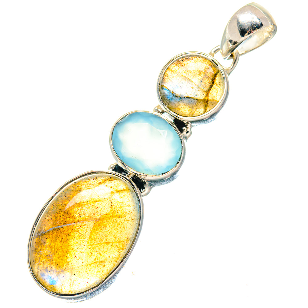 Wild Horse Jasper Pendants handcrafted by Ana Silver Co - PD19605