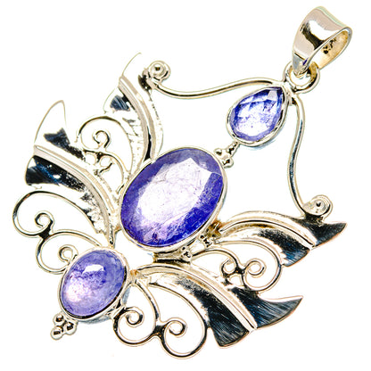 Tanzanite Pendants handcrafted by Ana Silver Co - PD19651