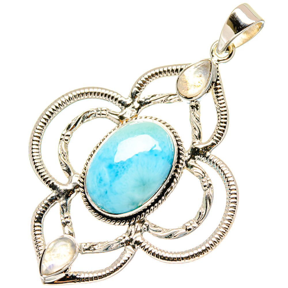 Larimar Pendants handcrafted by Ana Silver Co - PD19654