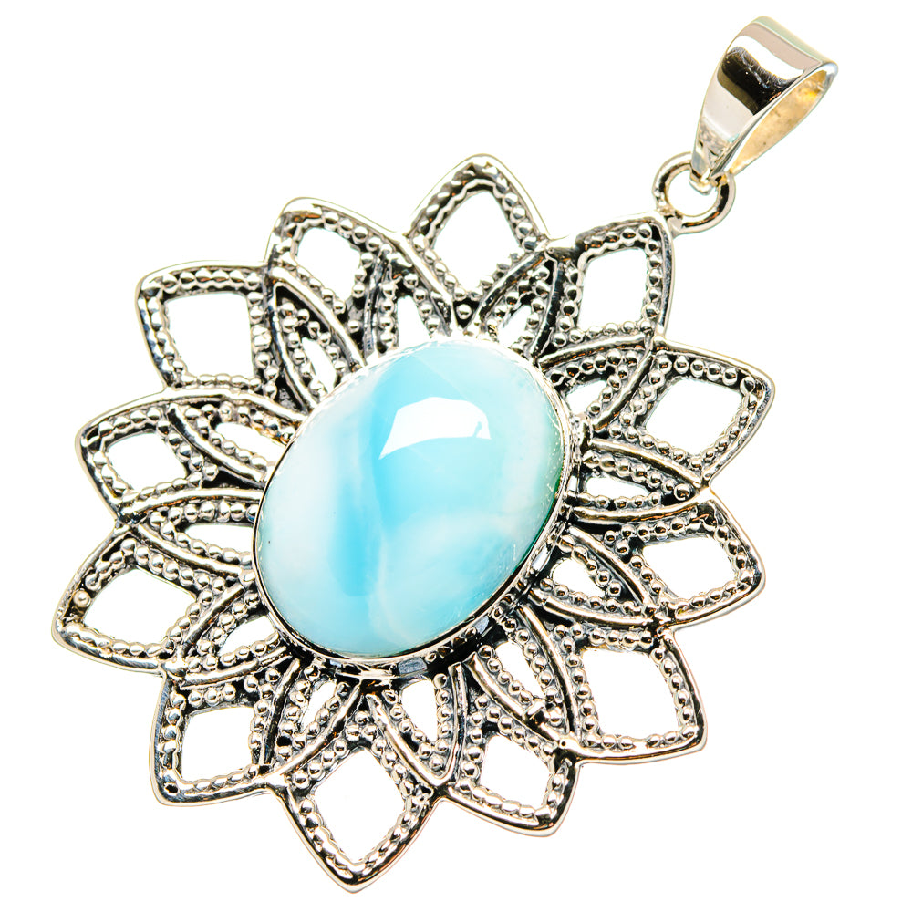 Larimar Pendants handcrafted by Ana Silver Co - PD19657