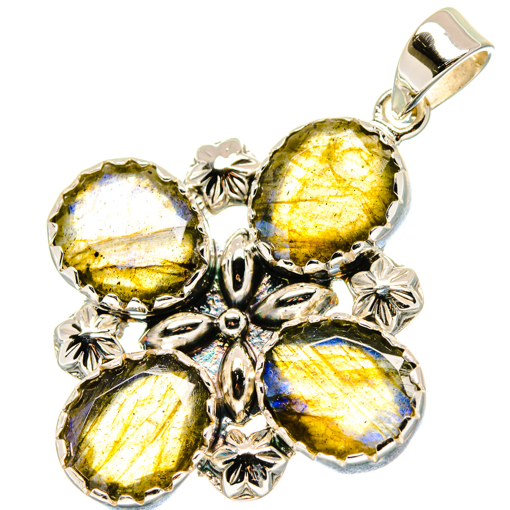 Labradorite Pendants handcrafted by Ana Silver Co - PD19658