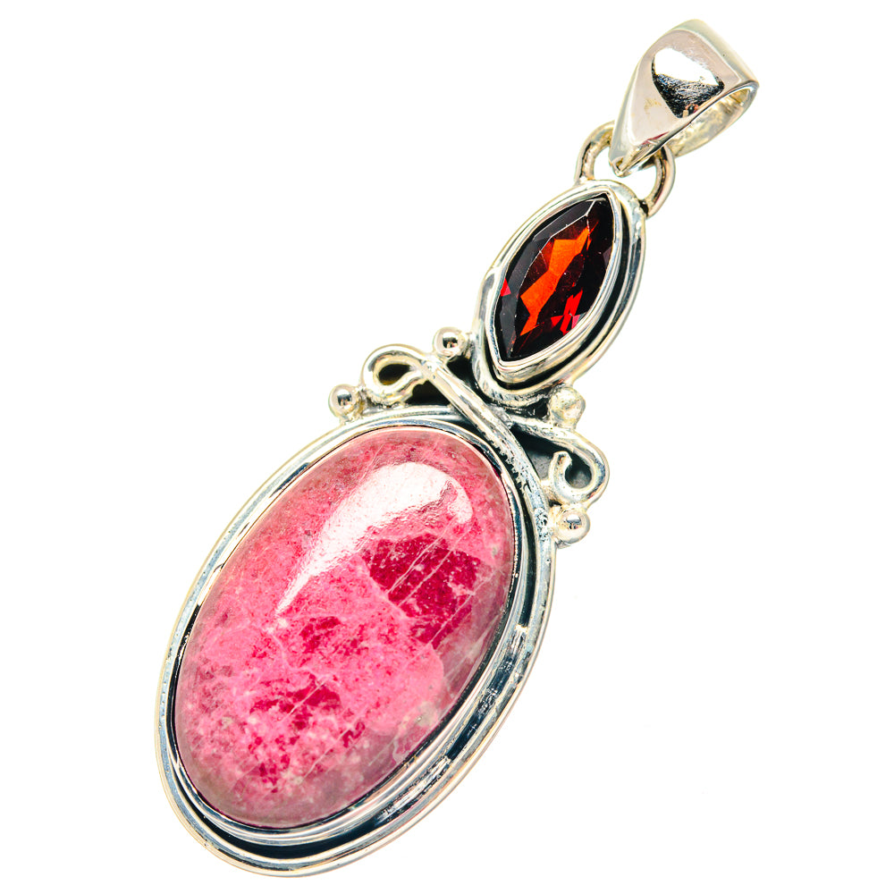 Thulite Pendants handcrafted by Ana Silver Co - PD19674