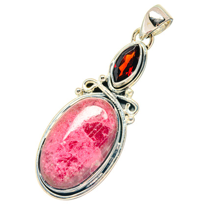 Thulite Pendants handcrafted by Ana Silver Co - PD19674