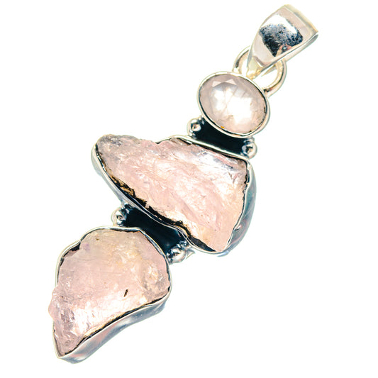 Kunzite Pendants handcrafted by Ana Silver Co - PD19676