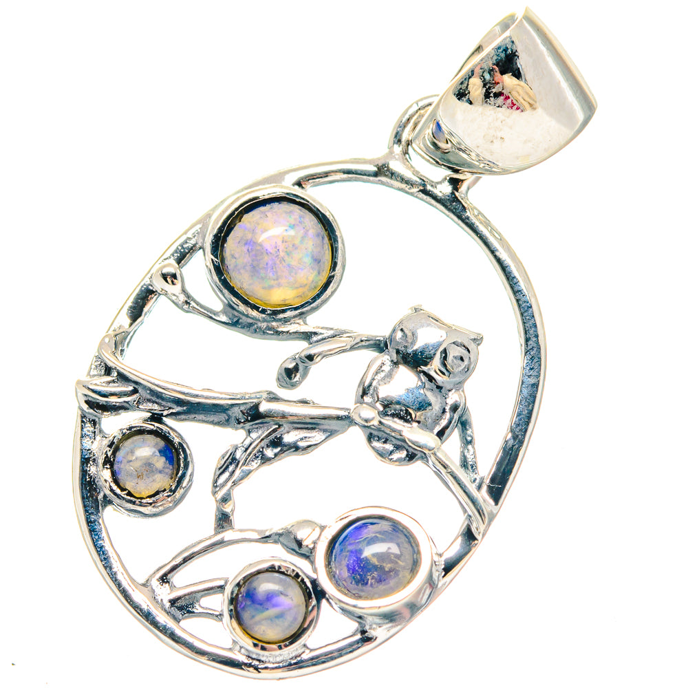 Ethiopian Opal Pendants handcrafted by Ana Silver Co - PD19700