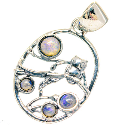 Ethiopian Opal Pendants handcrafted by Ana Silver Co - PD19700